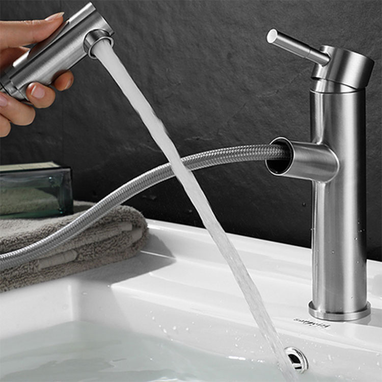 Basin Faucets karo Pull Down Sprayer