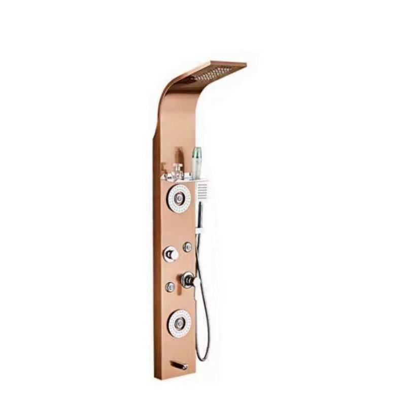 Panel Shower Thermostatic LED kanthi tampilan digital