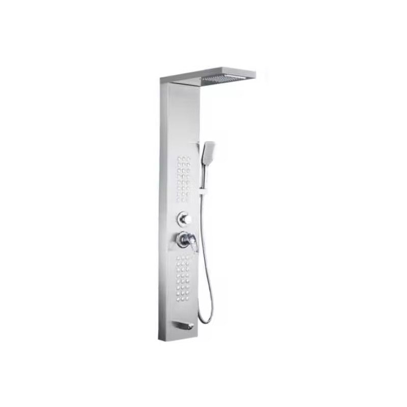 Sistem menara panel pancuran